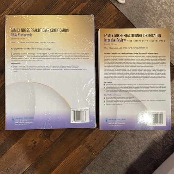 Family Nurse Practitioner Intensive Review Fourth Edition & Q&A flash cards - Picture 2 of 3